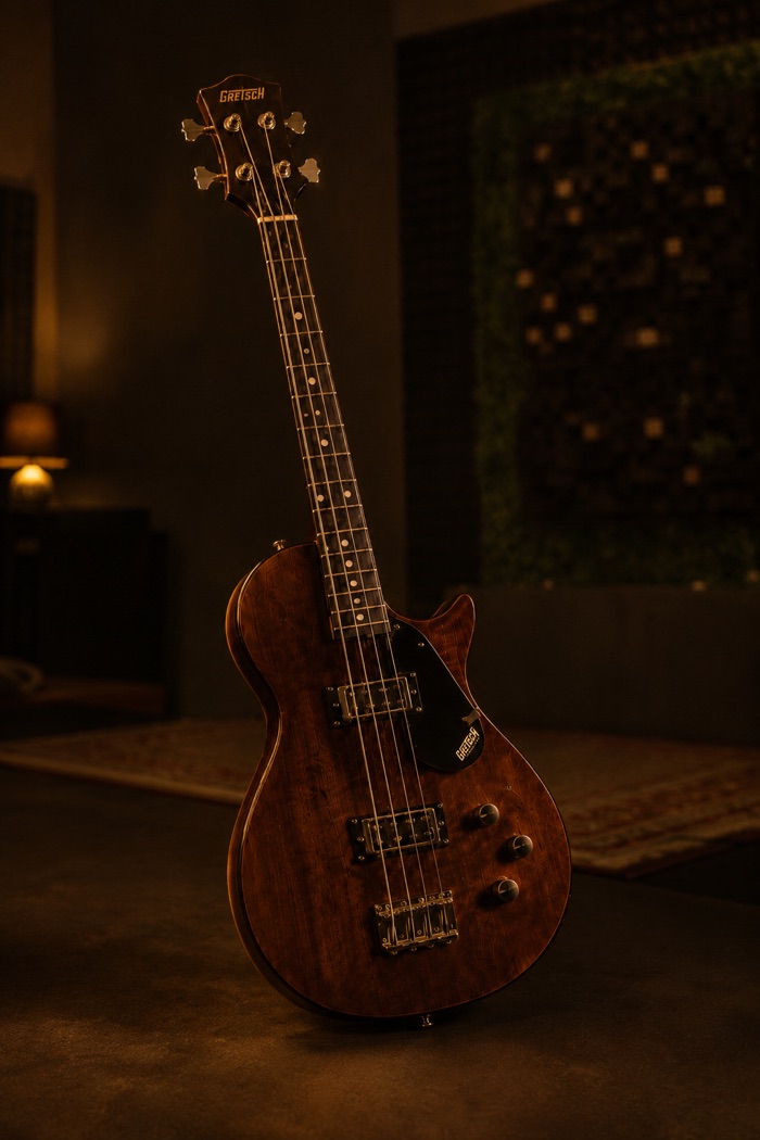 E-Bass im Studio