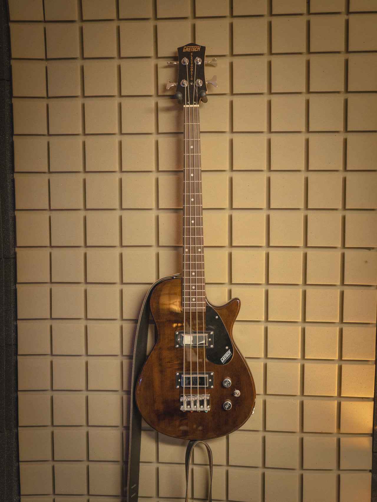 E-Bass bei Tageslicht
